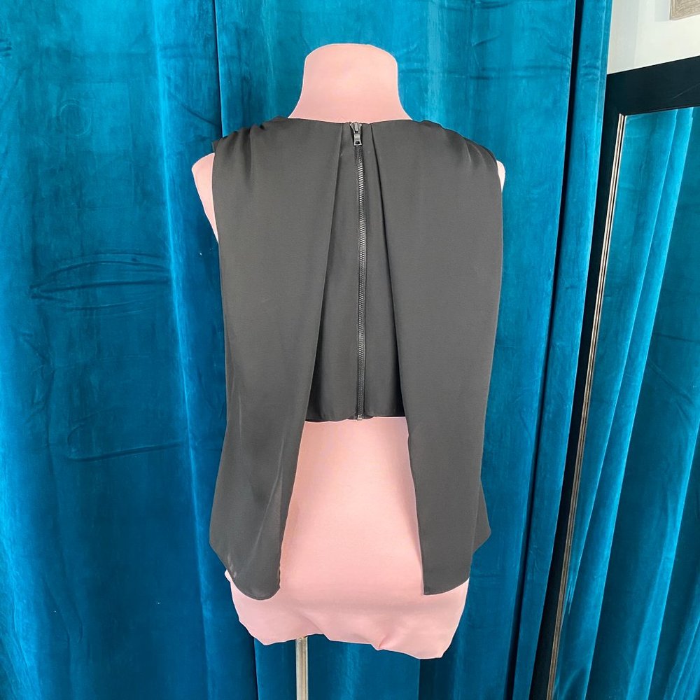 Sam Edelman Asymmetrical Chiffon Split Back Top B… - image 8